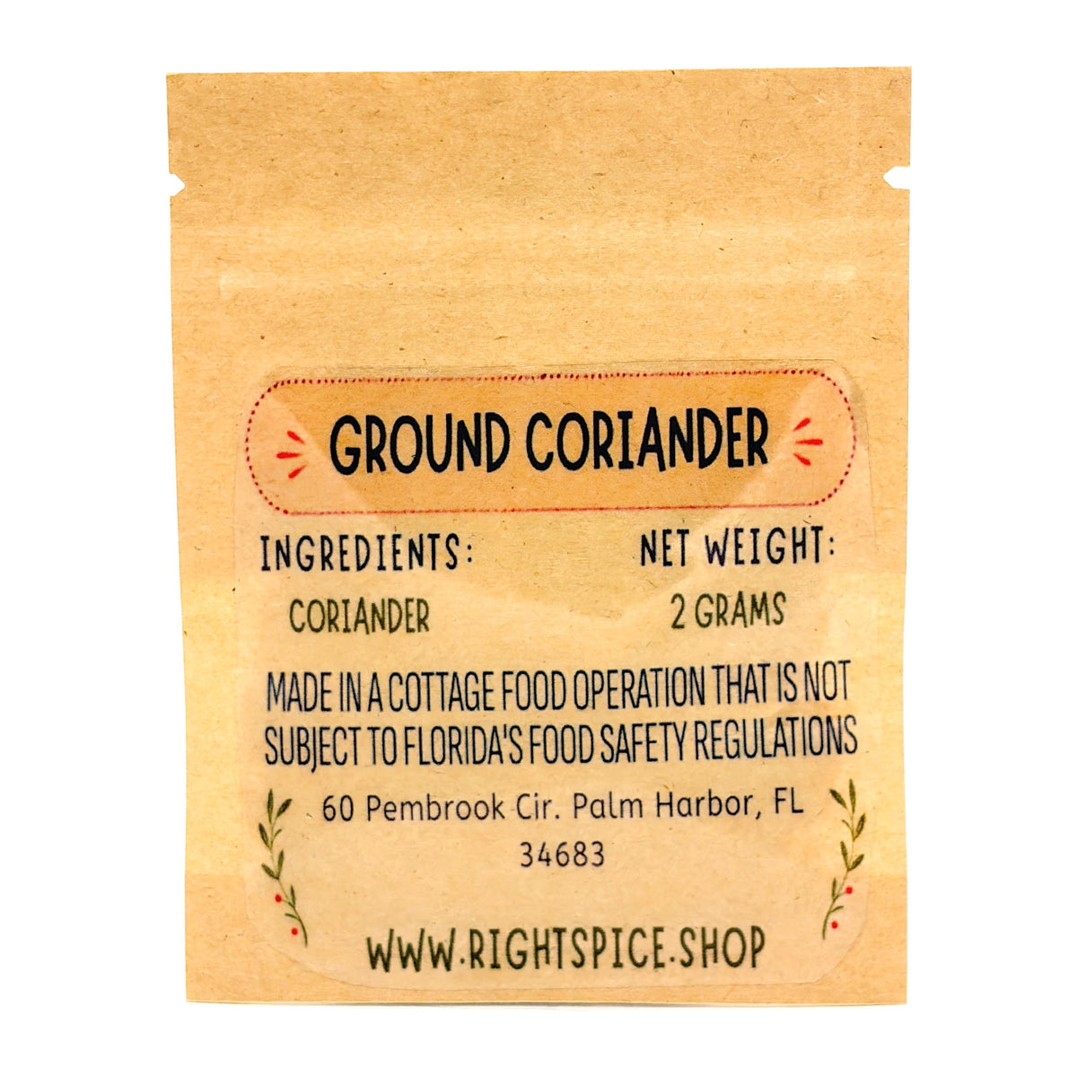 Ground Coriander