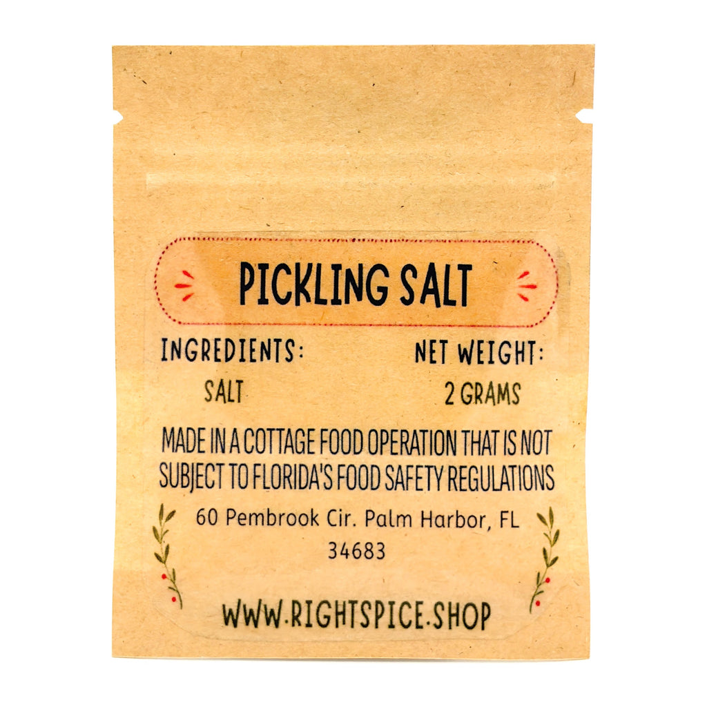 Pickling Salt