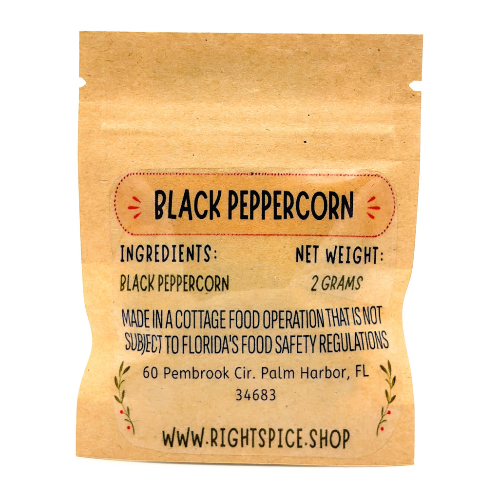 Black Peppercorn (Tellicherry)