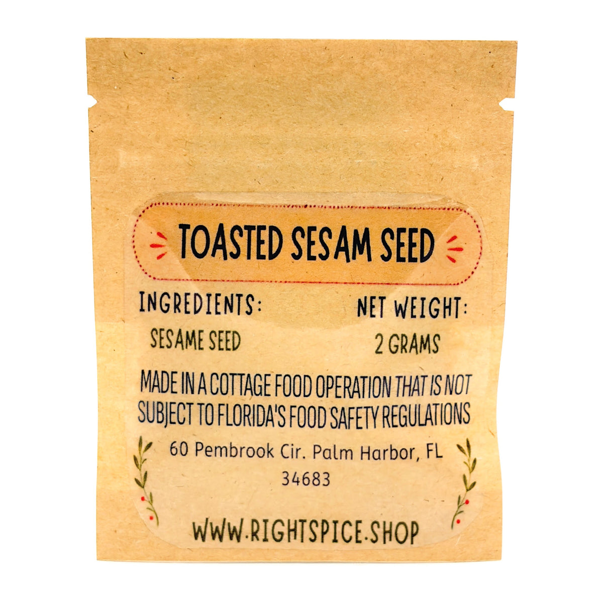 Toasted Sesame Seeds