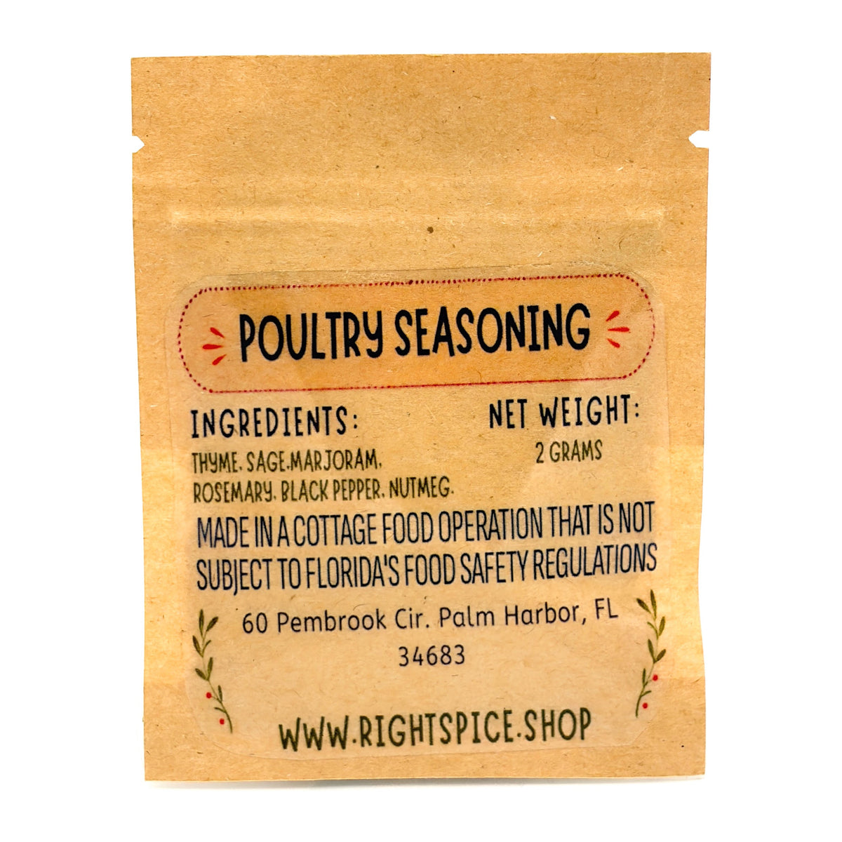 Poultry Seasoning