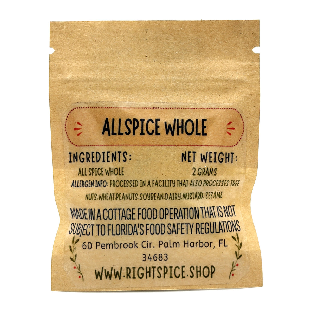 Allspice (Whole)