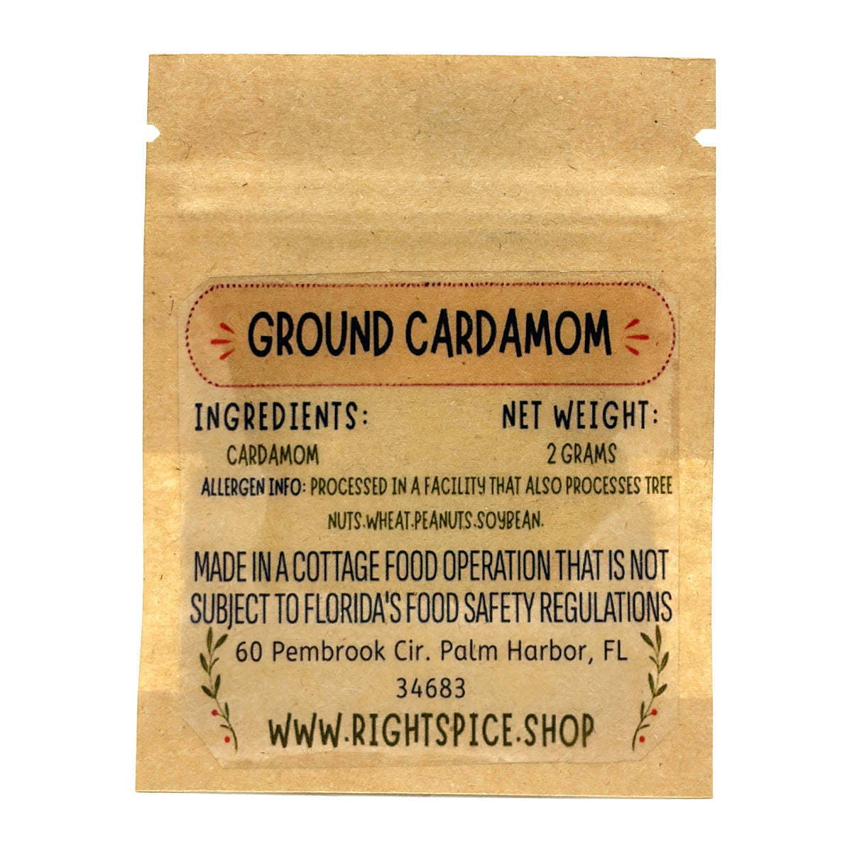 Cardamom (Ground)