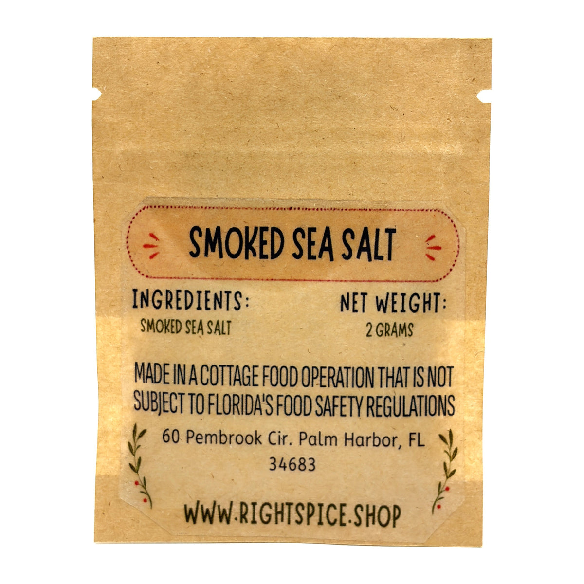 Smoked Sea Salt